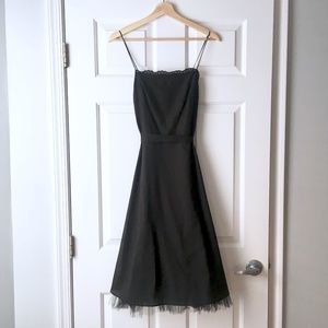 Laundry Black Eyelet Tulle Party Dress, 6